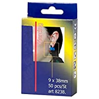 Maya TTD2P - Tiritas Detectables para Piercings- 50 Unidades- Azul